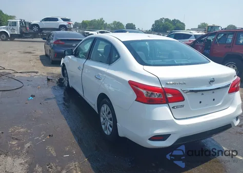 2017 Nissan Sentra Sv из США, поврежденный, VIN 3N1AB7AP8HL651364